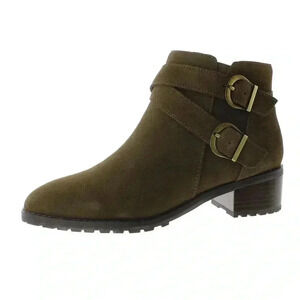 NWT Aqua College - Womens Sela Suede 
Zipper Booties Size 6M